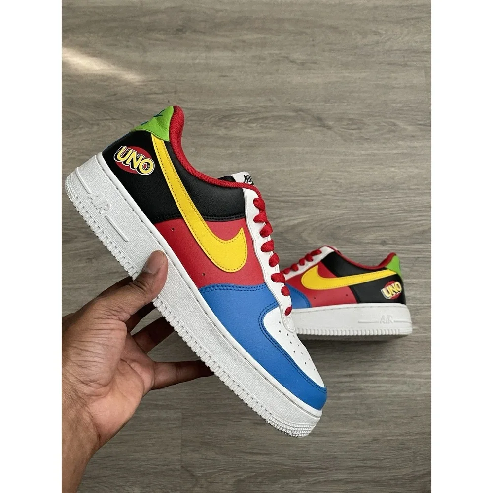 Size 9.5- Nike UNO x  Air Force 1 Low 50th Anniversary DC8887-100